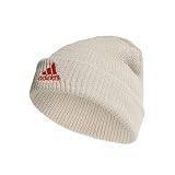 adidas Unisex Melange Woolie Mütze, Alumin/Weiß, Einheitsgröße