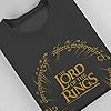 All+Every The Lord Of The Rings Logo Ring Inscription Men's Sweatshirt Charcoal #2