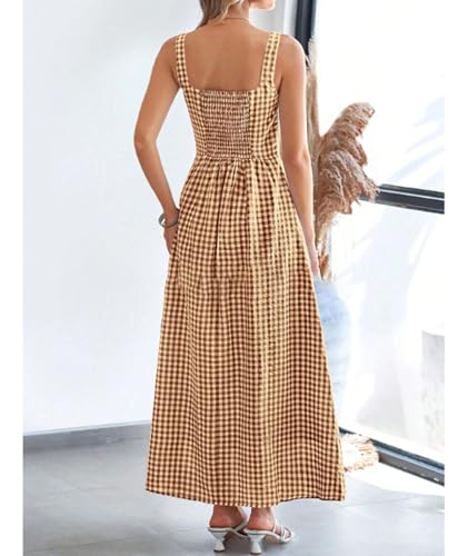 Robe longue d'été légère sans manches style décontracté - 6