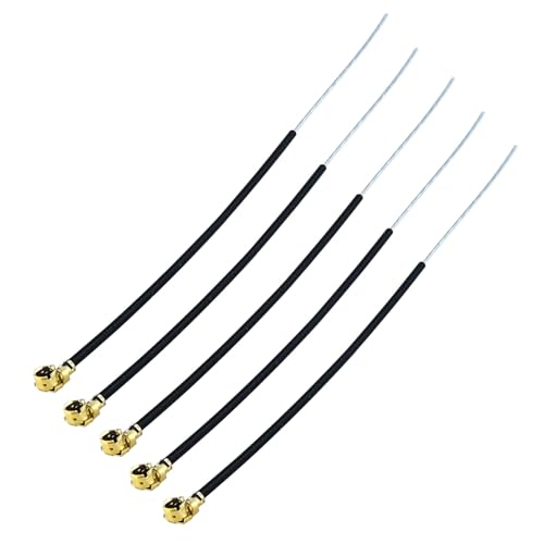 FPV Drone Antenna Long Range ADS-B Antenna FPV Hammer Connector 2.5dBi Mini 1090Mhz for RC Drone Quadcopeter Multicopter Accessories Component Pack of 5