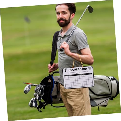 Tablero portátil para marcador de golf doble cara miniatura 7