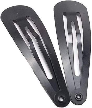 A R Trading Matte Finish Metal XL Tic Tac Hair Clip for Women (Black) (B08BY1C3KG) Amazon Price History, Amazon Price Tracker