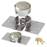 New Heavy Duty HIGH Security 2PC Padlock HASP Van Lock