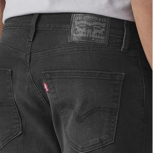 Image of Levi's Men's 511 Dark Indigo Slim Fit Mid Rise Jeans