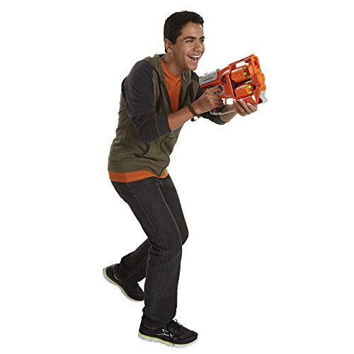 Nerf Zombie Strike FlipFury Blaster,Orange, Etc.