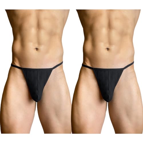 Jock Strap Men's Thong Underwear G-String Cotton Breathable Underpants for Male Athletic Supporters3
