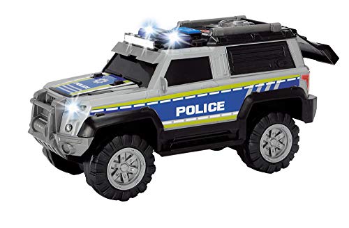 Dickie Toys – Polizei SUV – 30 cm großes Polizeiauto mit Licht und Sound, Polizeispielzeug, für Jungen und Mädchen ab 3… – Bild 4