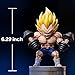 Vegeta Figure, DBZ Figure, Buff Vegeta Statue with Dumbbell, Collection Toy Birthday Gift