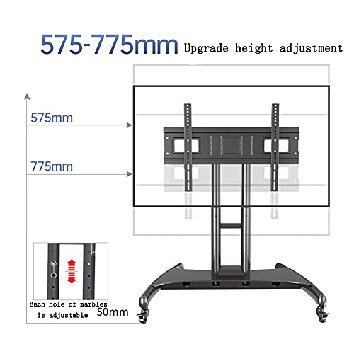 Soporte universal portátil para TV 32" a 70", base ajustable giratoria miniatura 3