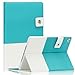 SAVEICON Hybrid leather Folio Case Cover with Built-in Stand and Card Slots Auto Wake/Sleep Smart Cover for Apple iPad Mini/Mini 2 / Mini 3 7.9 Inch (Blue)