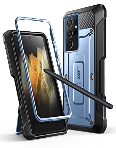 SUPCASE Unicorn Beetle Pro Series Case for Samsung Galaxy S21 Ultra 5G (2021 Release), Full-Body Dual Layer Rugged Kickstand Case with S Pen Slot (Tilt)