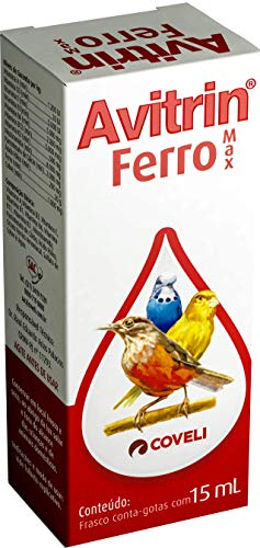 Avitrin Ferro Avitrin Para Pássaros