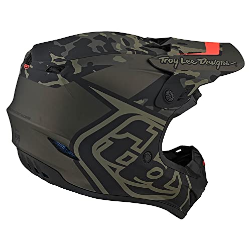 Troy Lee Designs Gp Overload Camo Full Face Adult Offroad Motocross Helmet Lightweight. Adventure, Dirt Bike, Sxs, Powersports. Unisex. (Lg, Green/Gray) #TOP4