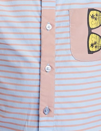 Image of Amazon Brand - Symbol Boy's Striped Regular Fit Shirt