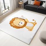 DOUCEUR PREMIUM & HYPOALLERGÉNIQUE : Fabriqué en flanelle et fausse laine ultra-soyeuse, il offre un toucher exceptionnel pour marcher pieds nus. Sa conception à poils ras (bas) empêche l'accumulation de poussière et de poils d'animaux, créant un environnement sain idéal pour les personnes allergiques.