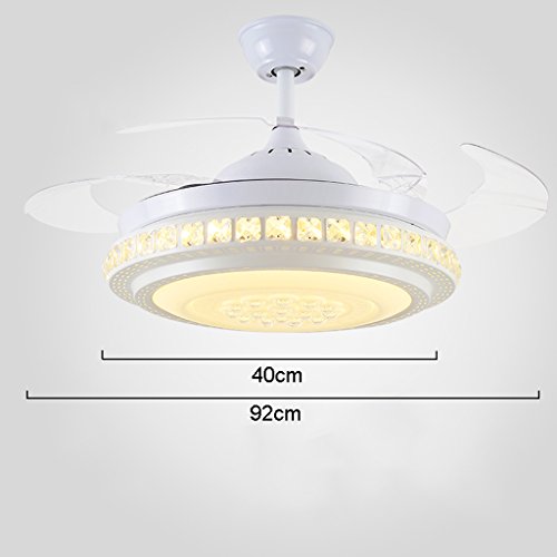 Ventilateur de plafond basse consommation avec lumière variable - 4