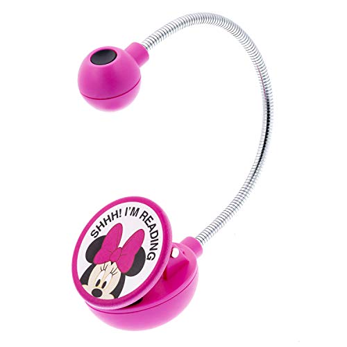Withit Disney Clip On Book Light– Minnie –Led Reading Light, Reduced Glare, Portable, Lightweight Bookmark Light For Kids And Adults, Batteries Included #TOP3