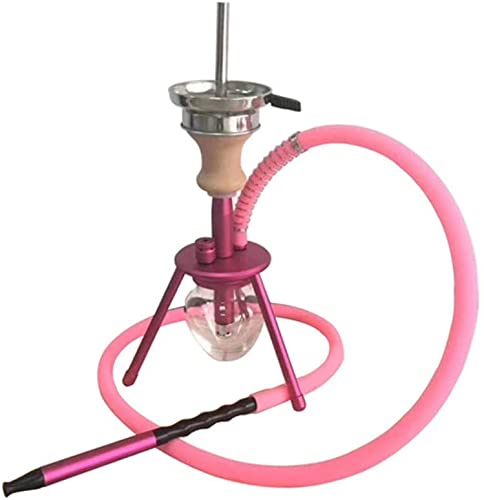 XJHYJS Arabische Haken Set, Stativhuka, Hukas Shisha Geeignet Für Familienfeiern, Rot – Bild 4