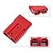 YOUYIEN 175A Wire Connector(6PCS),Fit for 1/0 AWG, Battery Cable Quick Connect Disconnect Plug, Kit for Connect Recovery Winch Auto Car Trailer Driver Electrical Devices(RED)