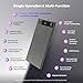 Mobvoi TicNote AI Voice Recorder 64GB Memory Note Recorder w/Case App Control 100+Languages Transcribe Summarize with AI Shadow Digital Audio Recorder for Phone Calls Lectures Meetings Interviews