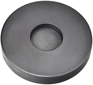 Molde de moneda de lingote de grafito plateado redondo de 1 onza Troy para fundición de fusión, refinación de joyería de chatarra