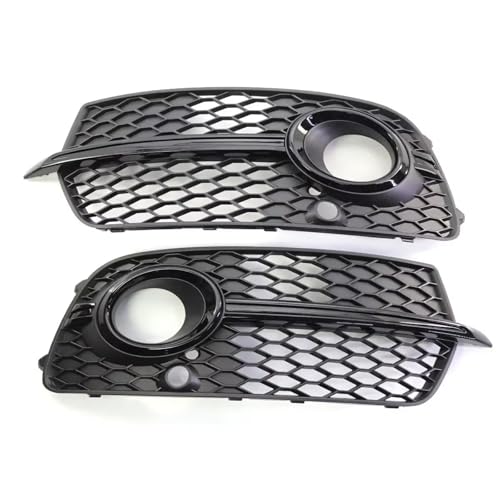 Grille antibrouillard pour Q5 et SQ5 Sport 2014-2017 paire de caches pare-chocs avant