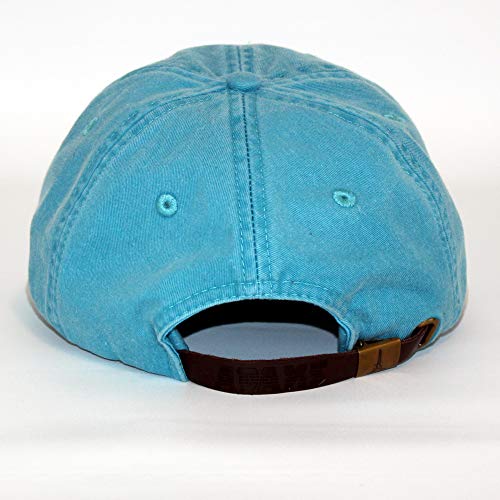 Dog Mom Hat For Women, Dog Dad Hat For Men - Adjustable Embroidered Baseball Cap With 5-Heart Paw, Vintage Washed Look Cotton Caribbean Blue Hat #TOP3