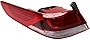 For Kia Optima Tail Light Assembly 2016 2017 2018 Driver Side Unpainted w/Bulbs DOT Certified Replacement for KI2804130 (Vehicle Trim: HALGN QTR)