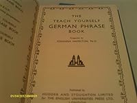 German Phrasebook B0007IXT9Y Book Cover