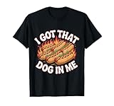 i got that dog in me bootleg hotdog divertente retrò vintage maglietta