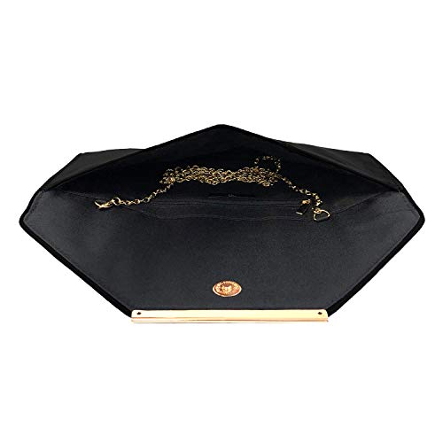 Image of JNB Faux Microsuede Envelope Clutch