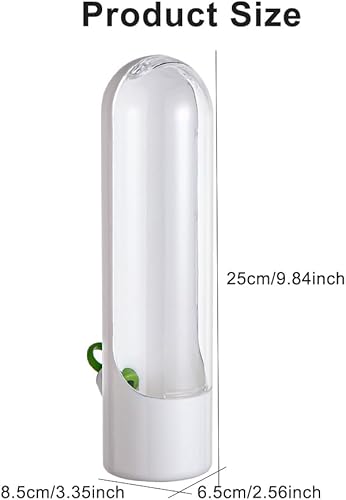 Miniatura 2 de Recipientes de cilantro para refrigerador, contenedor de espárragos para refrigerador, contenedor de hierbas frescas para cilantro, menta, perejil,