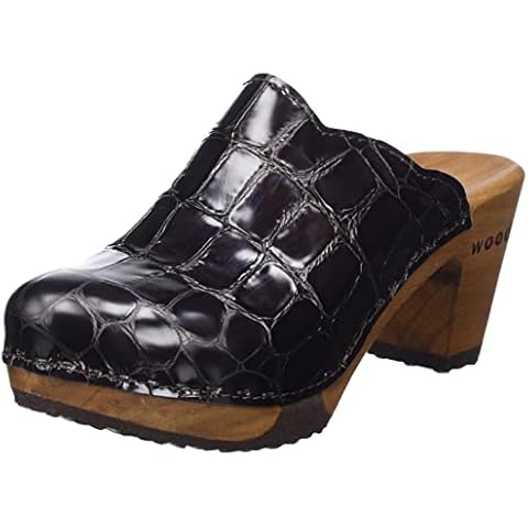 Woody Damen Emma Holzschuh, Stoff Gipsy Cover