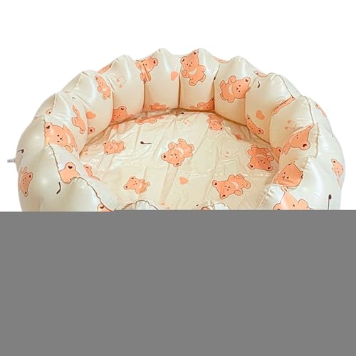 Yonuaret Piscine Gonflable - Piscine Gonflable Douce Et Robuste - Portable et Éclatante pour Fête Extérieur Plage Jardin et Terrasse