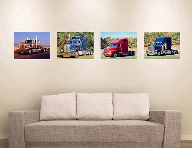 Amazon.com: Freightliner Kenworth Big Rig Diesel Vintage Classic