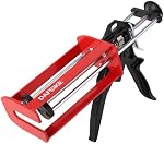 Epoxy Gun Dual Component Caulking Gun Manual Double Cartridge Caulk Gun Panel Bond Adhesive Applicator (400ml)