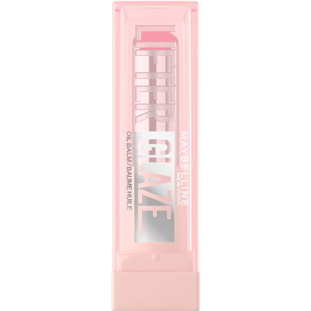 Maybelline New York Balsamo Labbra, Labbra Sane e Morbide, Colore Intenso e Modulabile, Fino a 24h di Idratazione, Con Acido Ialuronico e Acerola, Lifter Glaze, Tonalità: 003 Rose Bite, 2,​8 g