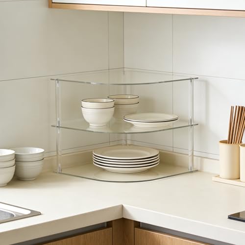 Rangement multi-étages pour plan de travail avec cette étagère d'angle - 7