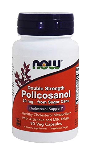 Policosanol, 20 mg, Sugar Cane Source - 90 - VegCap