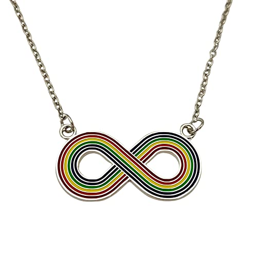 Collier Aspergers amour et acceptation pour célébrer la fierté de la neurodiversité