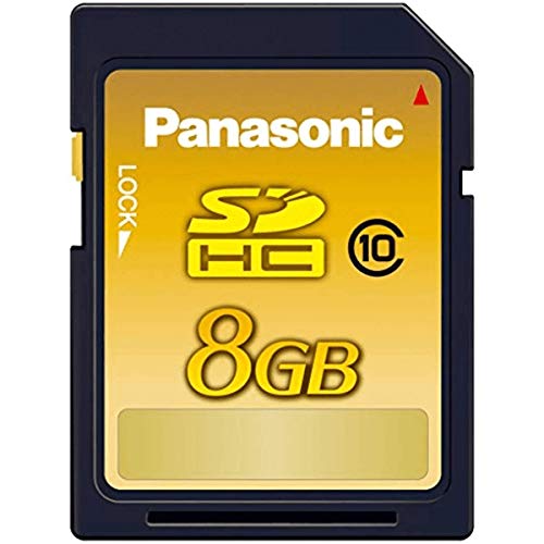 Amazon | Panasonic 8GB SDHCメモリーカード CLASS10 RP-SDWA08GJK