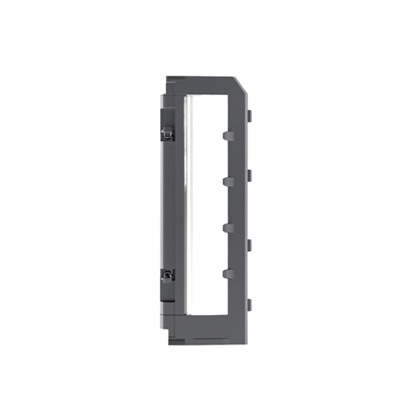 GENTERUN Main Brush Cover, Compatible With Roborock, S7 Q7 Max S7 MaxV, Robot Vacuum Mop Replacement Attachments(Black Cover)