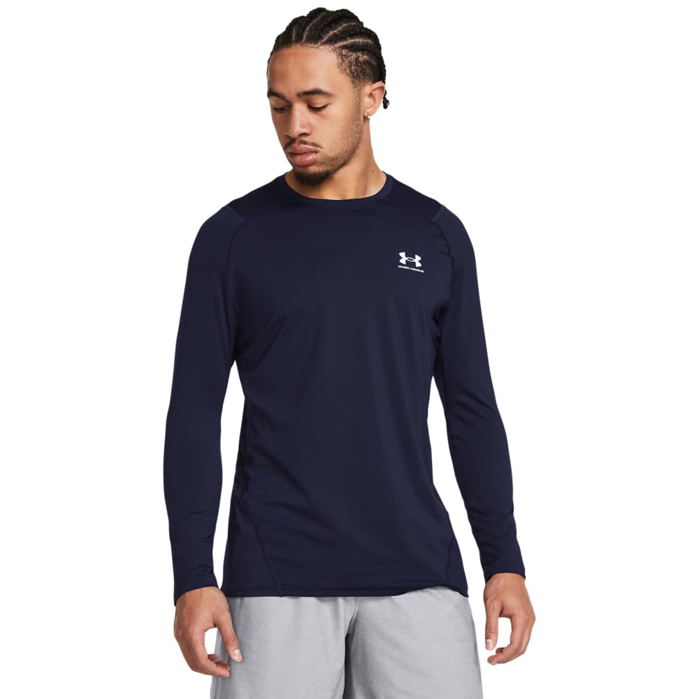 Under Armour Mens Armour HeatGear Fitted Long-Sleeve T-Shirt