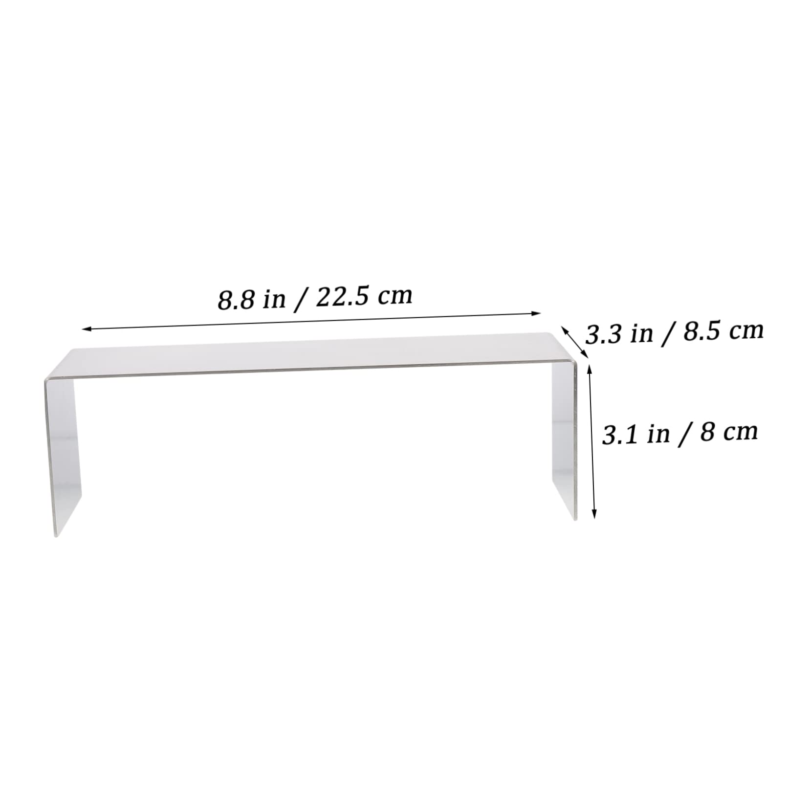 HOMOCONO 1pc Stainless Steel Handbag Display Rack Simple Install Store Shoes Bags