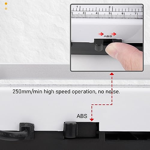 Máquina Laminadora Térmica A4 de 9 Polegadas, Laminação a Quente e Fria, Trabalho Confiável, Corte F