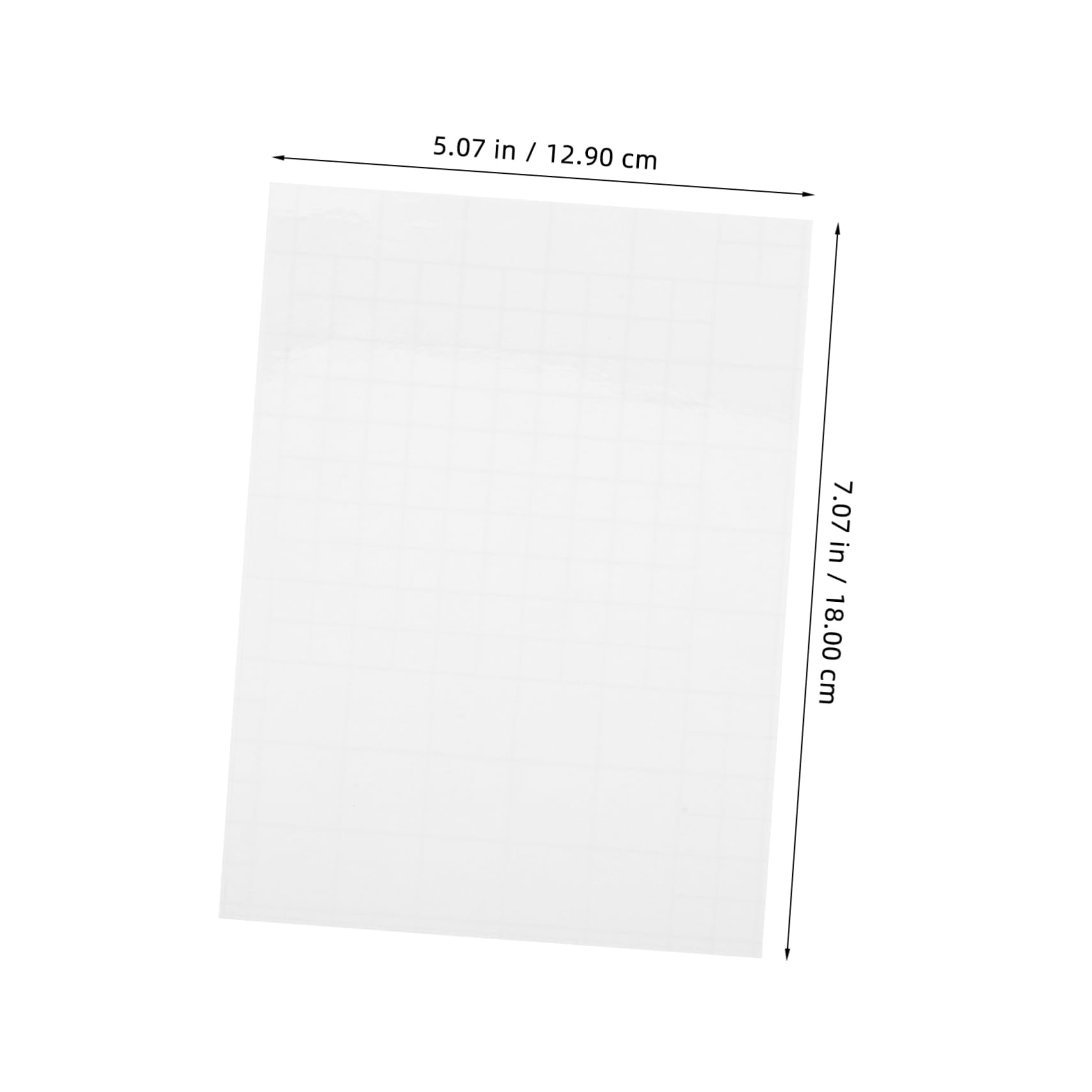 100 Selbstklebende Pvc Fotolaminierfolien 7 Zoll 12,9x18cm Transparent Glatt Wasserfest für Foto und Dokumentenschutz Bürobedarf