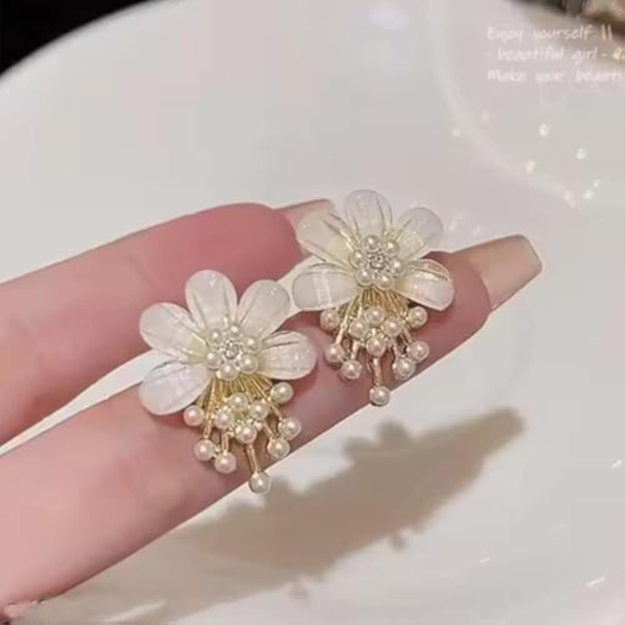 Women's Gold Plated Earrings Combo, 3 Pair Set