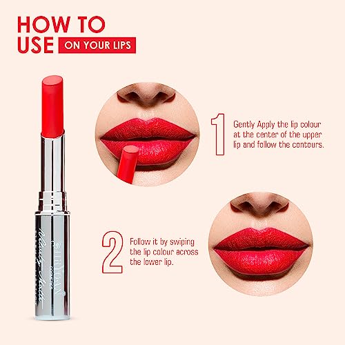 Image of Shryoan Non Transfer Matte 24 Hours Waterproof Lipstick - 5gms