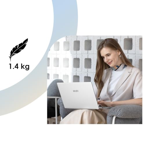 Image of MSI Modern 14, AMD 7th Gen. Ryzen 7 7730U, 36CM FHD 60Hz Bussiness Laptop (16GB /512GB NVMe SSD /Windows 11 Home /MSO 24 + M365 /AMD Radeon Graphics, Urban Silver /1.4Kg) C7M-101IN