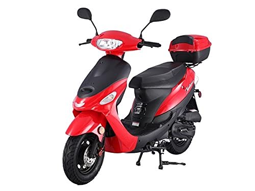 Tao Smart Dealsnow Brings Brand New 50Cc Gas Fully Automatic Street Legal Scooter Taotao Atm50 With Trunk Included - Pretty Pink #TOP4